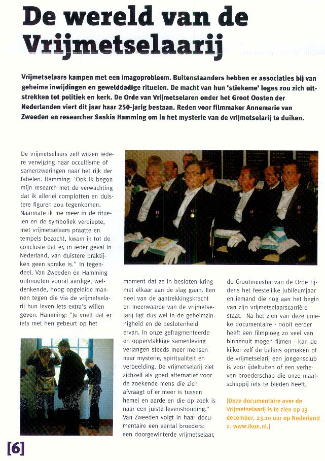 Tijdschrift Ikon 2006