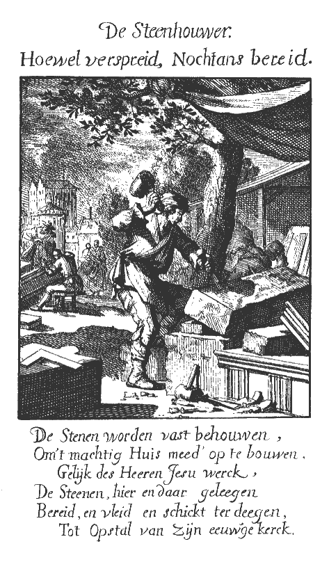 Jan Luyken - Steenhouwer